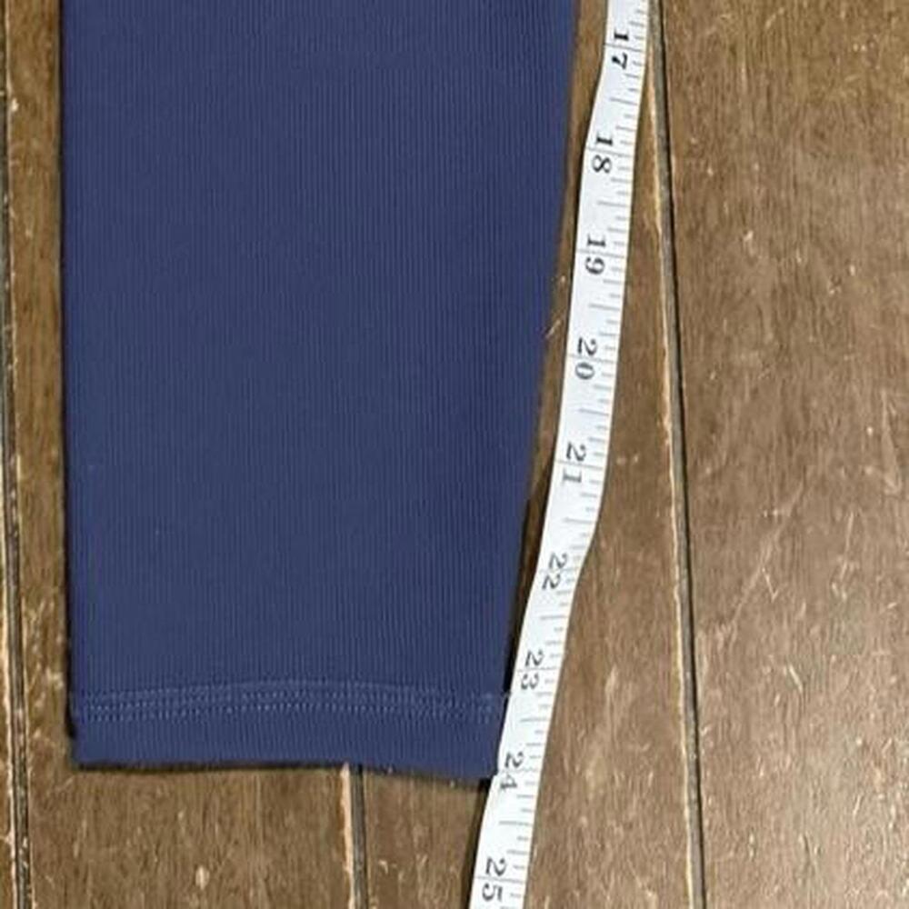 Women's Blue and Navy Legging - Picture 3 of 5